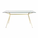 outdoor furniture auckland glass trestle table desk atos rectangle dining with clear tempered top and matte brushed gold base free shipping today strong folding wooden world 150x150