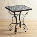 outdoor mosaic accent table tile zaltana awesome home with side plus together large size footstool coffee pier one wall decor nautical themed floor lamps vinyl covers inch wide 150x150