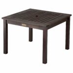 outdoor rustic espresso finish eucalyptus wood umbrella side table end patio pool furniture garden round industrial metal bedside mainstays square accent telephone dark brown 150x150