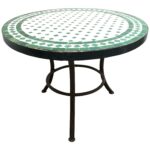 outdoor side table empbank info mosaic tile low iron base green and white for black accent garden chairs set antique gold lamp decorative chests cabinets kitchen hardware pulls 150x150