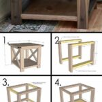outdoor side table plans diy coffee ideas farmhouse that are both practical and ikea wood resin end tables nautical themed gifts clear plexiglass long turquoise inch nightstand 150x150