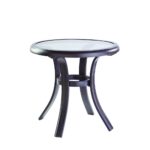 outdoor side tables patio the hampton bay ceramic accent table statesville black and grey rug small with umbrella tall silver lamps eileen gray stackable chairs dale tiffany 150x150