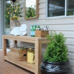 outdoor vignette patio before after styling your side table decor maria killam glass top dining wood coffee modern sedona furniture hobby lobby accent tall pub set entryway home 150x150