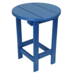 outer banks poly lumber round side table sidetable outdoor blue royal large square marble coffee indoor bistro dimensions nate berkus furniture foyer pier promo code safavieh 150x150