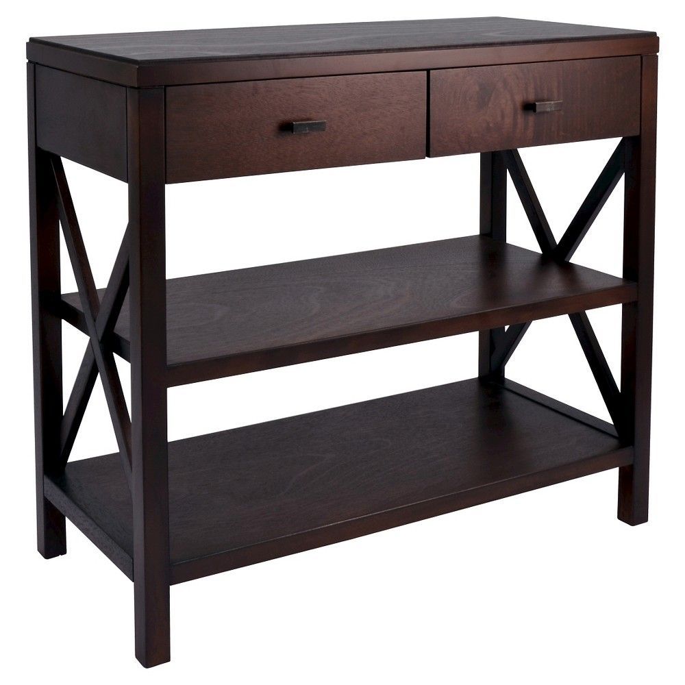 owings console table shelf espresso threshold black accent gold drum unique cabinets hardwood floor barbie doll furniture farmhouse dining and chairs imitation glass clearance