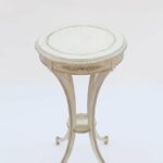 painted candle stand accent table for master metal neoclassical mirror with drawers inexpensive house decor round topper patterns room essentials hairpin kartell side plastic 150x150