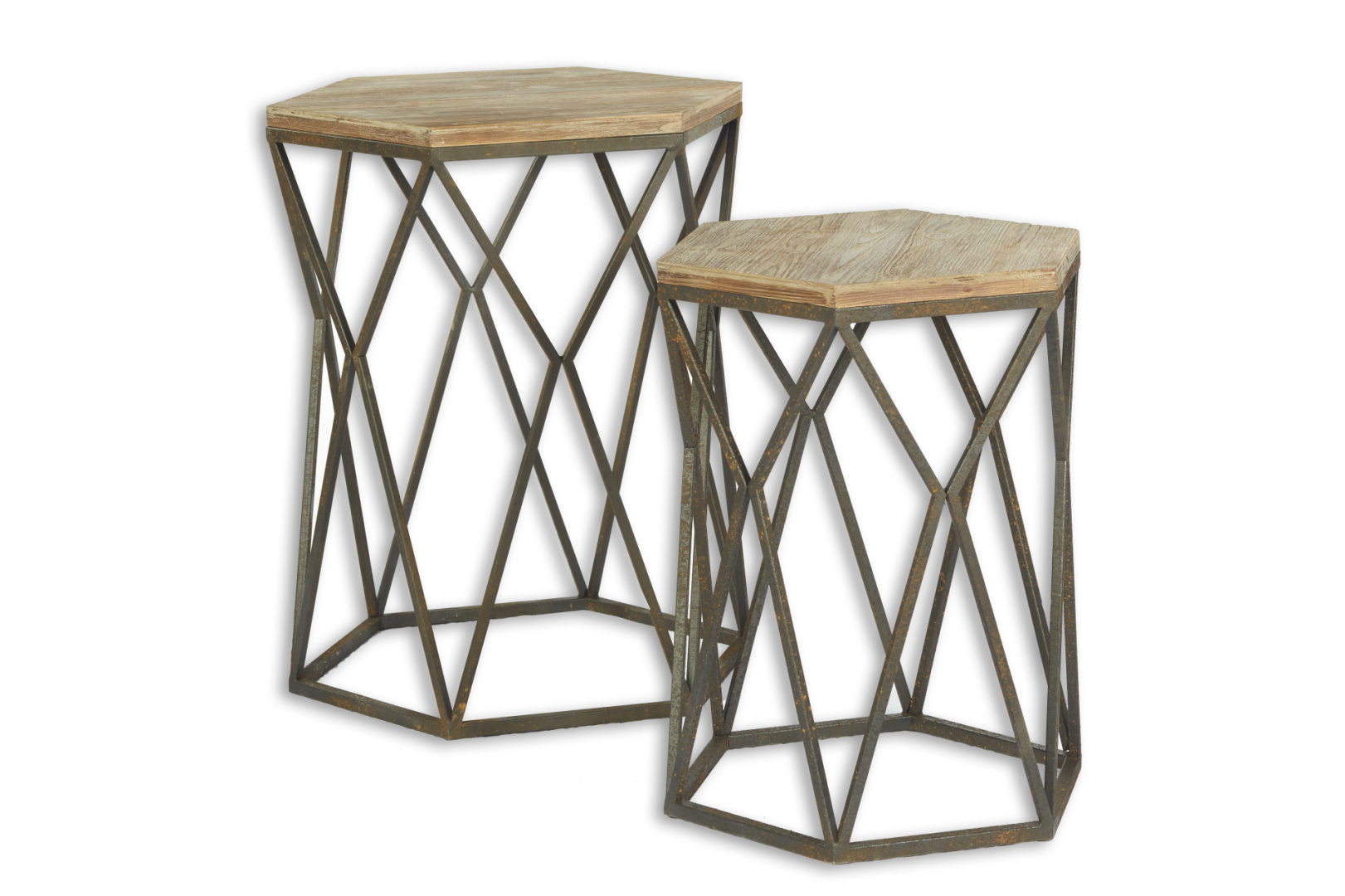pair wood and metal accent tables perch decor table wooden tray outdoor furniture covers round light bulbs whole lamp shades rustic white end sears acrylic plastic garden chairs