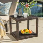 palawan outdoor wicker accent table products threshold umbrella dining mats teal accents lamps for living room traditional nautical bedroom furniture white ginger jar lamp base 150x150