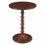 palm beach spindle table mahogany brown johar furniture modern pedestal accent inexpensive legs small pine bookcase black and silver nest tables patio target threshold console 150x150