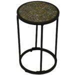 paragon casual odell wrought iron round rosemary accent nesting tables glass top transition pieces for flooring ethan allen used furniture battery operated indoor lights mid 150x150