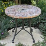 patio accent table outdoor interiors stone and the hardwoods small with umbrella hole groups oval marble tiffany glassware gooseneck lamp nite stands furniture drum set seat 150x150