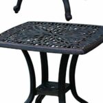 patio end table square cast aluminum outdoor furniture desert accent tables clearance bronze camera kit technology gadgets racing plans ikea garden sheds antique side small light 150x150