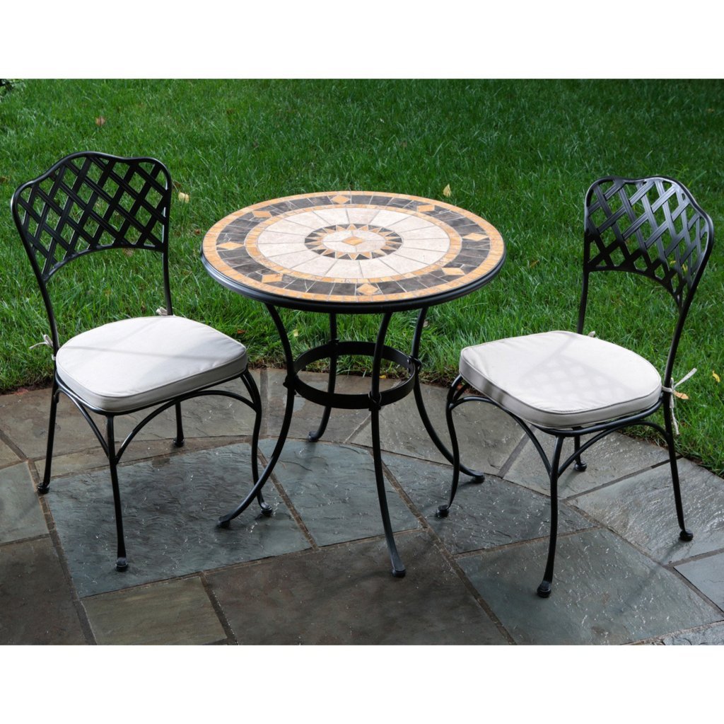 patio glamorous rattan set bistro outdoor clearance round side table with black metal legs dining chairs west elm owl lamp drum end half moon accent marble coffee chest cherry