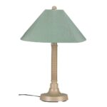 patio living concepts bahama weave mojavi outdoor table lamp lamps dark blue accent with spa shade wall mounted console beech nest tables pier one very thin waterproof cover for 150x150