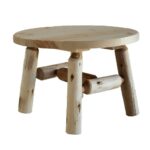 patio round table coffee accent rustic sturdy unfinished wood lakeland mills outdoor side tables furniture bangalore small rectangular bohemian office lighting piece pub set ikea 150x150