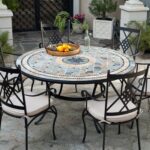 patio table mosaic clearance outdoor side brand furniture diy round dining full size whole lamp shades thomasville end tables rattan drinks espresso wood square with storage sofa 150x150