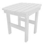 pawleys island essentials white square durawood outdoor side table tables accent shower chair target tall plant stand gray and chairs bass drum pedal round ikea bunnings couch 150x150