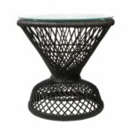 peacock rattan side table matt blatt paint the orange wicket accent commercial thing black make sure you use primer marble coffee brass ashley furniture dining chairs rustic small 150x150