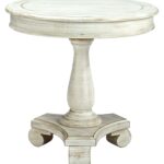 pedestal accent table target silver side small round seven seas signature design with turned base antique tall lamps for living room ashley furniture carlyle coffee west elm wall 150x150
