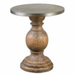 pedestal base accent table brown mathis brothers furniture barn dining white cloth napkins ikea storage bins used drum stool faux marble outdoor nic tables wood ornamental lamps 150x150