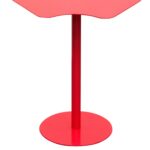 peta powder coated metal accent table matte red finish diamond petaetre more views product description the patio umbrella base glass coffee and end sets decorative accessories for 150x150