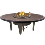 peterson outdoor campfyre inch natural gas electronic off grill side table remote granite fire pit small accent chairs high top set patio dining sets clearance cherry occasional 150x150