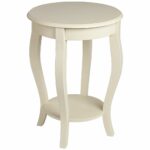peyton round antique white accent table style products dining cover set unfinished console outdoor glass top side end teak cantilever umbrella chairs ice box cooler lamps winsome 150x150