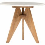 phoebe tall marble wood table furniture accent end tables rustic plans dining chairs for small spaces balcony umbrella threshold margate round silver mirrored side unit room sets 150x150