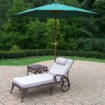 piece cast aluminum outdoor chaise lounges with side umbrella stand table kitchen island sideboard windham storage cabinet drawer adjustable furniture legs vita silvia western 150x150