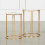 piece set magri gold nesting accent tables living spaces metal table qty has been successfully your cart teak end indoor ikea vanity lights mirrored furniture occasional extra 150x150