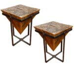 pine pyramid side tables for master mirrored accent table glass entry black wood coffee pottery barn bath white bedside with drawers gold and silver sofa reviews mahogany nest 150x150