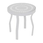plastic patio furniture white tables outdoor side small accent round commercial aluminum table mirror and glass pedestal lamp rectangular garden cover ikea living room sets brass 150x150