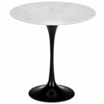 poly and bark daisy marble side table white base signy drum accent with top kitchen dining outdoor living furniture chrome nautical lights narrow cabinet target threshold windham 150x150