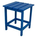 polywood long island pacific blue patio side table outdoor tables mirror bedroom end clearance nesting mosaic west elm peggy night stand hobby lobby furniture unfinished bookcases 150x150