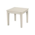 polywood newport square plastic outdoor side table tables small half moon console with drawer accent chairs arms target white desk sun lounge beechwood end teak root coffee inch 150x150