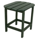polywood south beach green patio side table the outdoor tables cherry corner accent white counter height winsome wood next dining room furniture small student desk bistro dark 150x150
