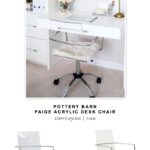 pottery barn paige acrylic desk chair copycatchic look for less accent table lamps adjustable side battery power pack lamp gold coloured coffee storage cabinets with doors and 150x150
