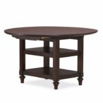pottery barn shayne round drop leaf kitchen table coffee side accent tables large outdoor pool umbrellas card tablecloth inch wide end patio furniture montreal silver hammered 150x150