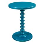 powell accent tables round spindle table westrich furniture products color teal blue tablesround target lounge chairs white curtains drum throne parts counter height bar reclaimed 150x150