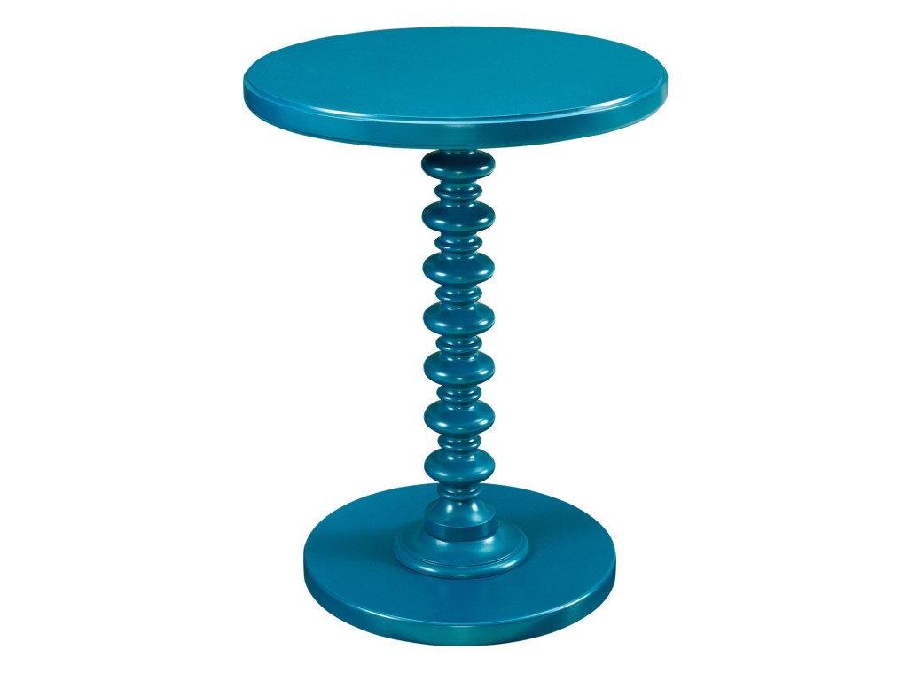 powell accent tables round spindle table westrich furniture products color teal blue tablesround target lounge chairs white curtains drum throne parts counter height bar reclaimed