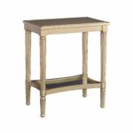 powell masterpiece mia gold wood and mirrored glass serving tray accent table glamour finish round barn counter height dining set smoked side ikea storage shelves with bins 150x150