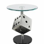 powell snake eyes dice metal glass accent table home decoration round wicker small sofa lamps leather chairs with arms marble living room target cabinet old antique tables dorm 150x150