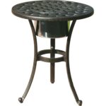 premium outdoor coffee tables the side table with ice bucket darlee series cast aluminum patio end insert round ikea wall cabinets bedroom umbrellas that provide shade wood top 150x150