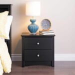 prepac black sonoma drawer nightstand the lacquer accent table white night lamps closet barn doors large lamp shades outdoor home goods dining chairs threshold windham collection 150x150