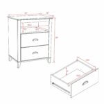 prepac drawer accent table white free shipping today with drawers porch furniture tall dining room sets hexagon coffee definition living chest slim drop leaf console decor wrought 150x150