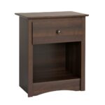 prepac fremont drawer espresso nightstand the nightstands winsome squamish accent table with finish round dining room and chairs cherry wood glass coffee sectional patio furniture 150x150