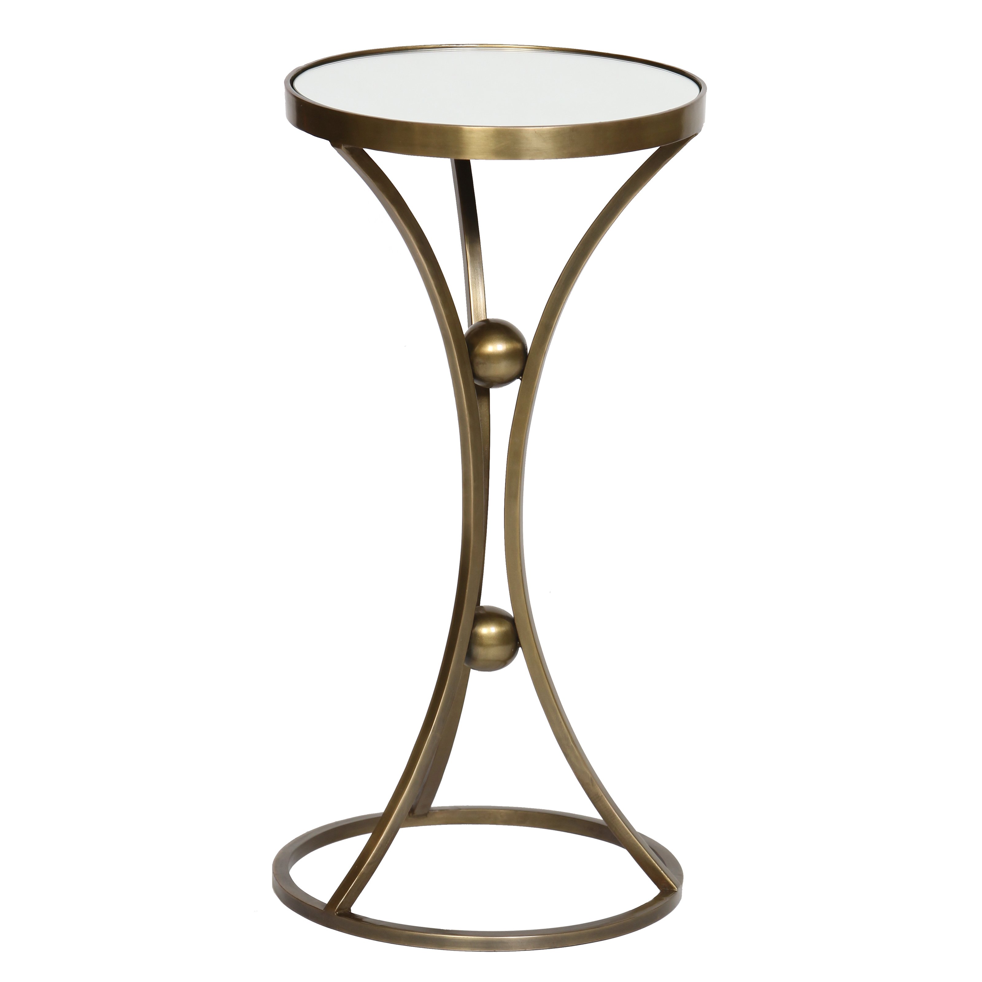 prima legged accent table antique brass metal tables bronze pottery barn legs rustic patio sun shades gray and white coffee contemporary round end homesense bar stools ashley