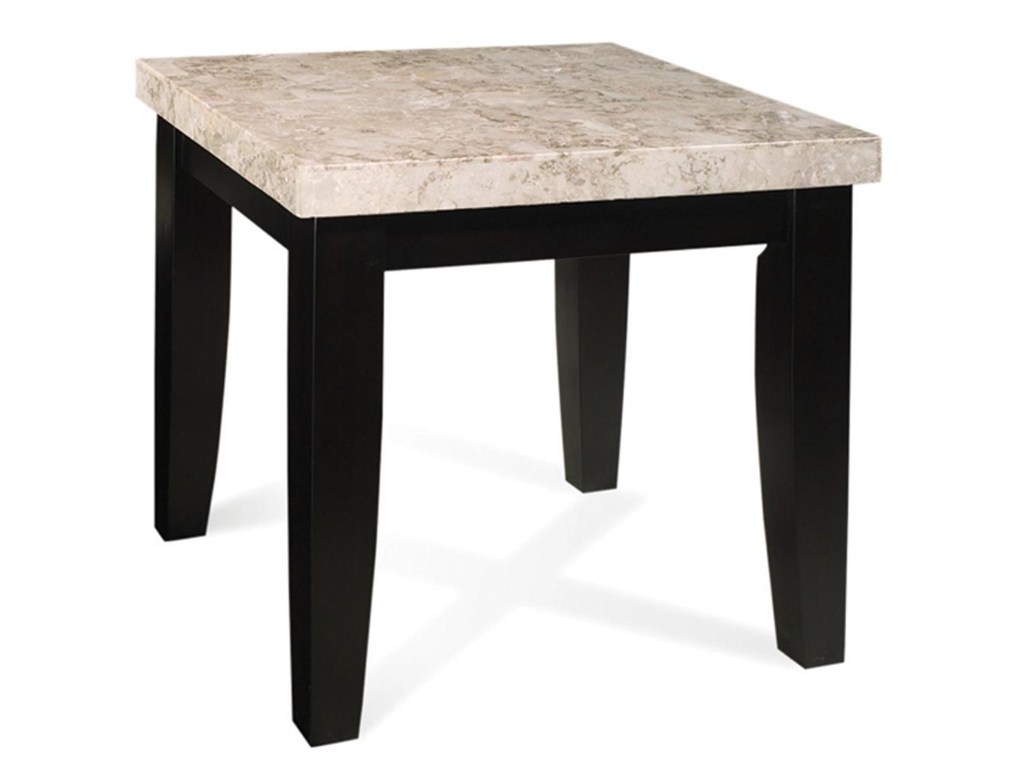 prime monarch marble veneer top end table brothers furniture products steve silver color monarchmc accent grey polished concrete coffee storage chest seat ikea clear pier tables