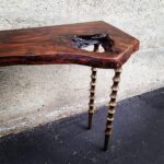 probably perfect live wood end table mira road custom slab tables edge coffee san diego side with carved legs ikea black glass top mid century modern bookshelf lane solid pine 150x150