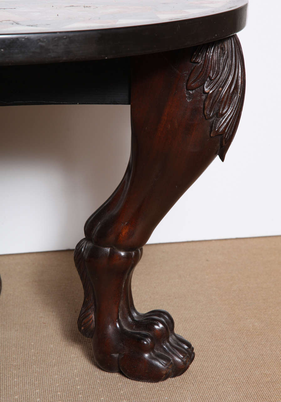 probably super carved wood end table idea mira road unusual coffee with legs and specimen marble top for img unknown round easter tablecloth black nightstand set travertine